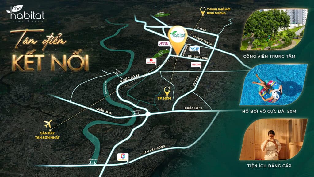 Vị trí dự án The Habitat