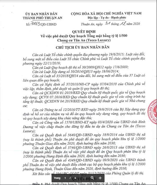 DIAMOND BOULEVARD pháp lý dự án diamond boulevard: chấp thuận đầu tư dự án - 1/500 - giấy phép xây dựng - giấy phép bán hàng