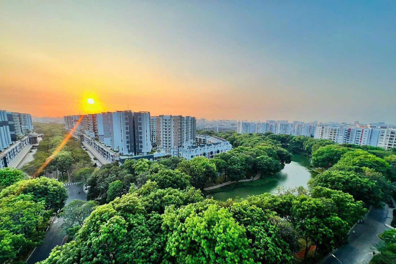 Hình ảnh thực tế khu đô thị Celadon City Tân Phú được Gamuda Land phát triển