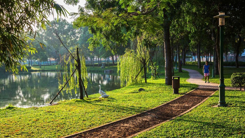 Hình ảnh tiện ích Celadon City - Công viên cây xanh giữa lòng dự án