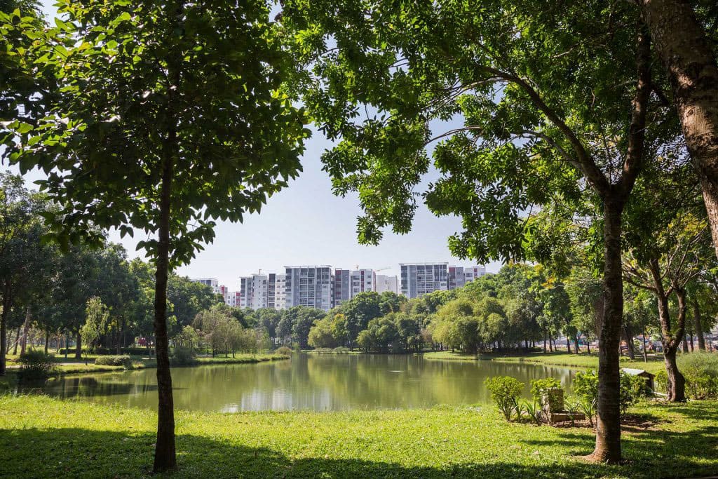 Hình ảnh tiện ích Celadon City - Công viên cây xanh giữa lòng dự án