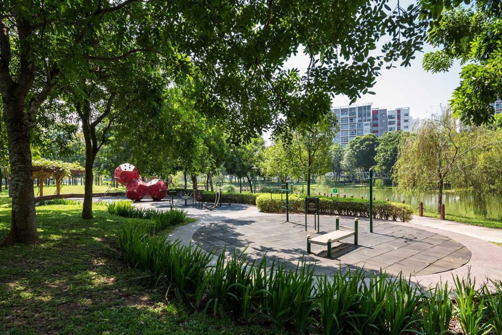 Hình ảnh tiện ích Celadon City - Công viên cây xanh giữa lòng dự án