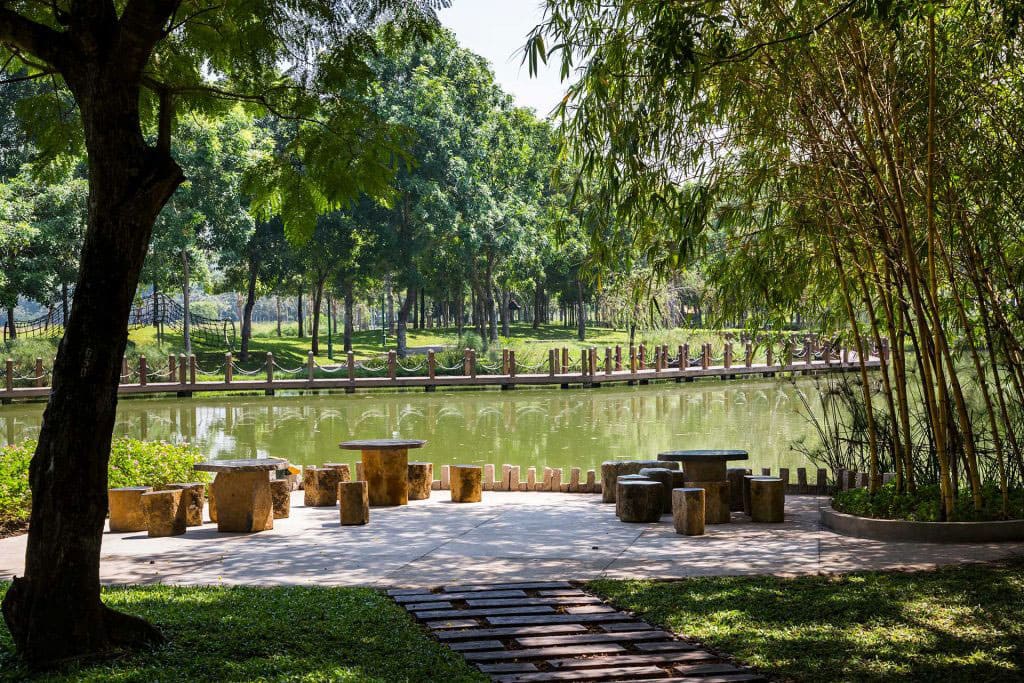 Hình ảnh tiện ích Celadon City - Công viên cây xanh giữa lòng dự án