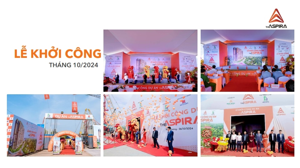 Lễ khởi công xây dựng dự án The Aspira Lễ khởi công xây dựng dự án The Aspira