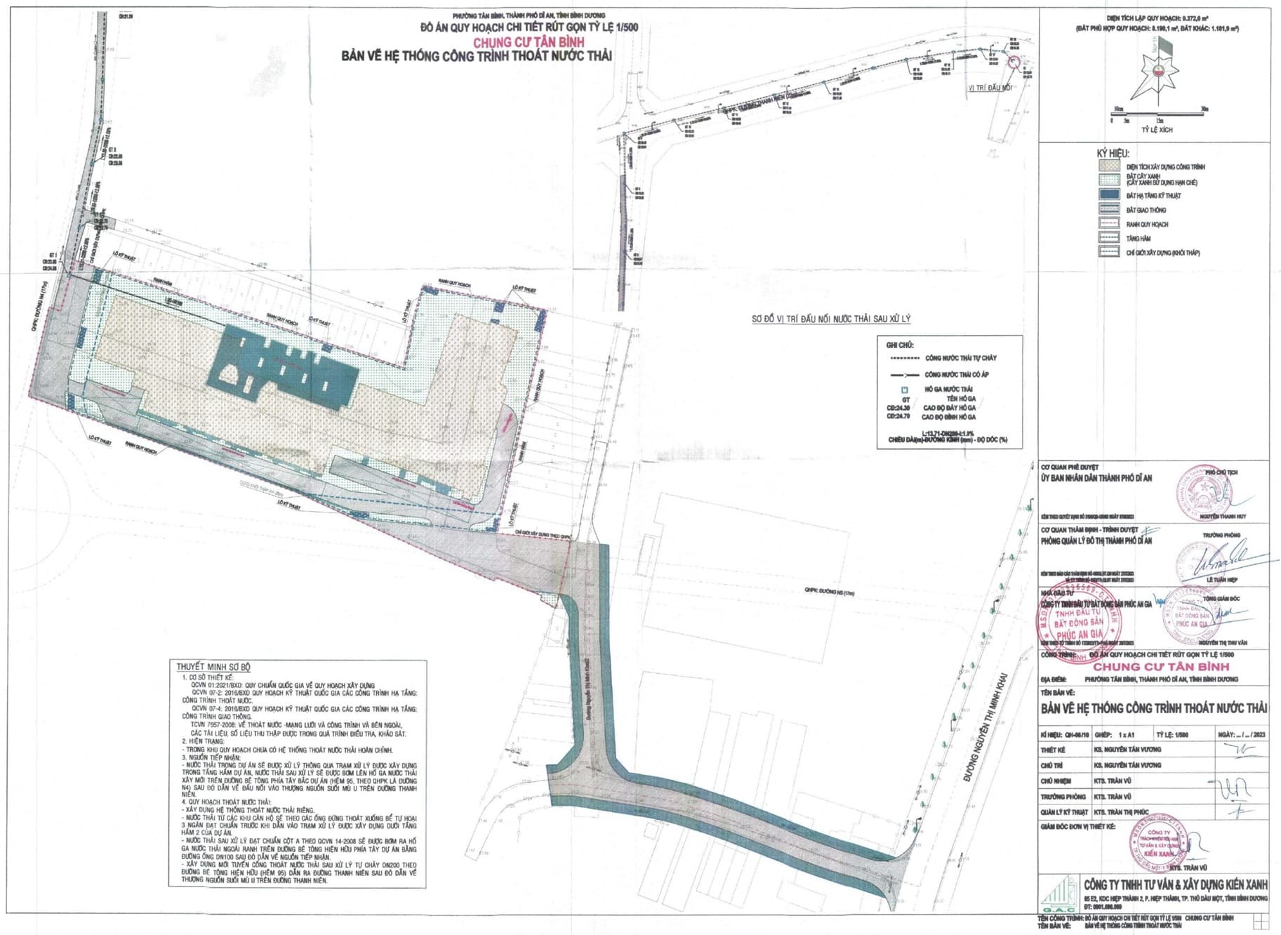 Mặt bằng tỉ lệ 1.500 dự án The Arpira Bình Dương Mặt bằng tỉ lệ 1.500 dự án The Arpira Bình Dương