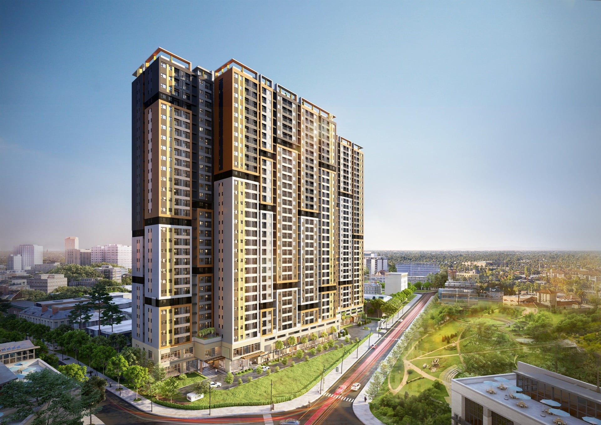 Phối cảnh tổng thể dự án The Aspira Bình Dương Phối cảnh tổng thể dự án The Aspira Bình Dương