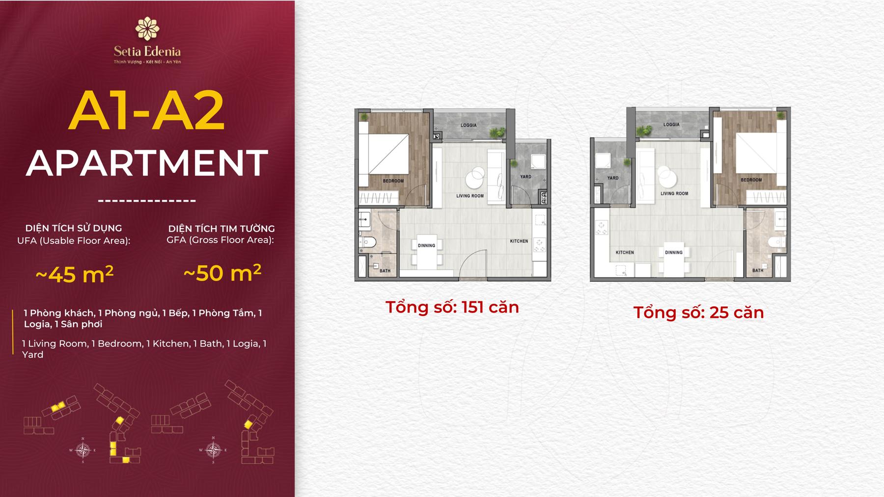 Setia Edenia Thiết kế căn hộ Setia Edenia