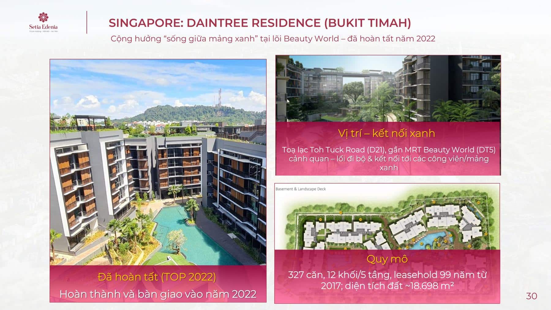 Setia Edenia Chủ đầu tư Setia đến từ Malaysia uy tín hơn 50 năm kinh nghiệm