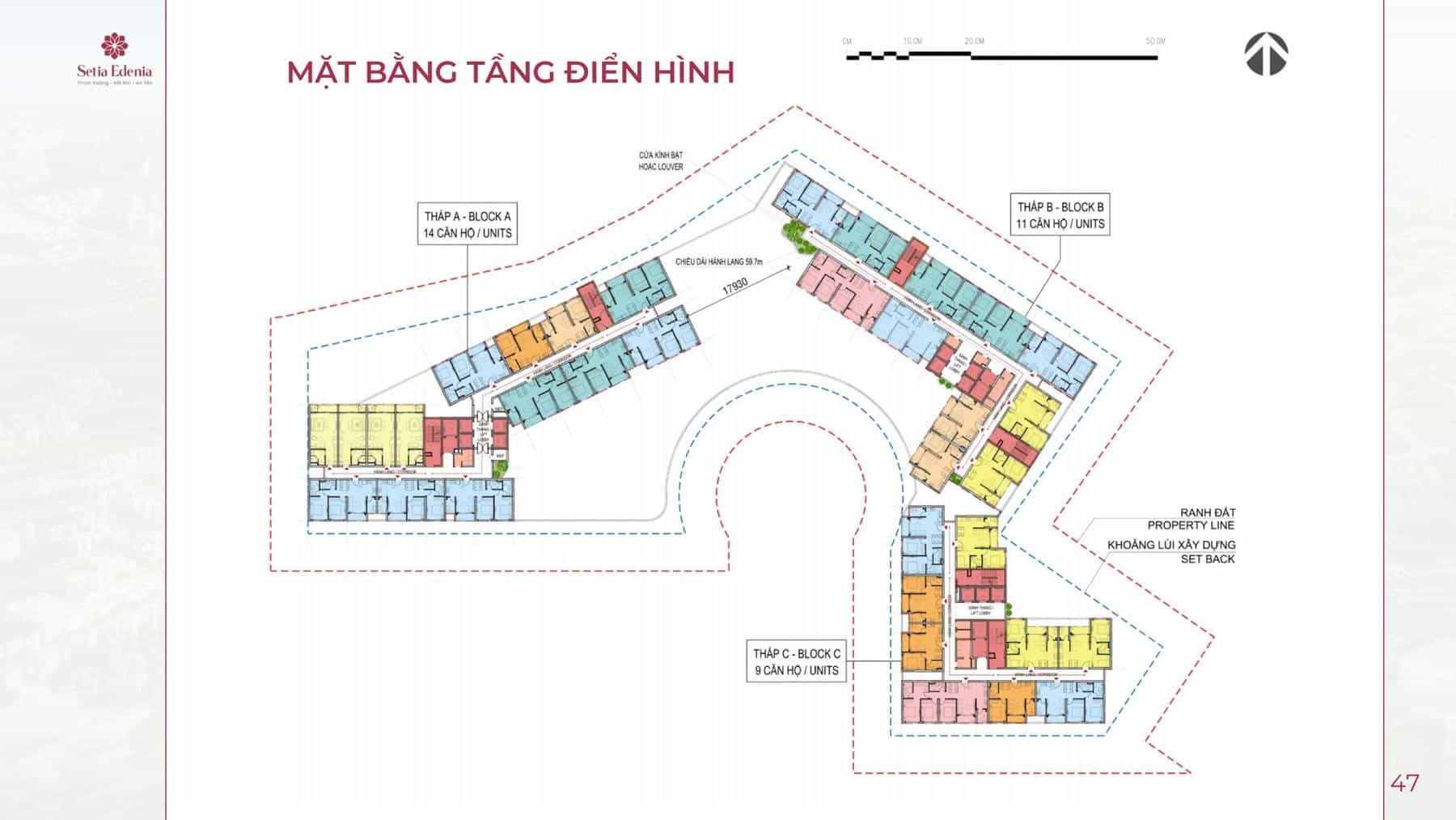 Setia Edenia Mặt bằng Setia Edenia