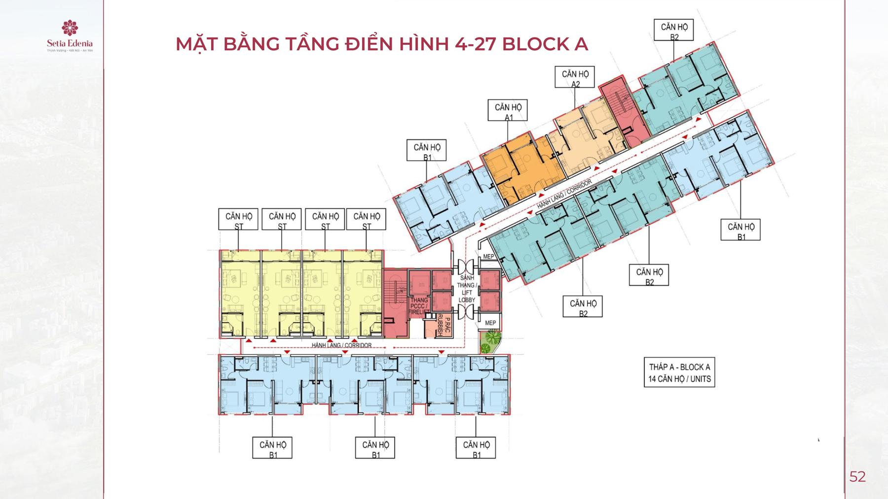 Setia Edenia Mặt bằng Setia Edenia