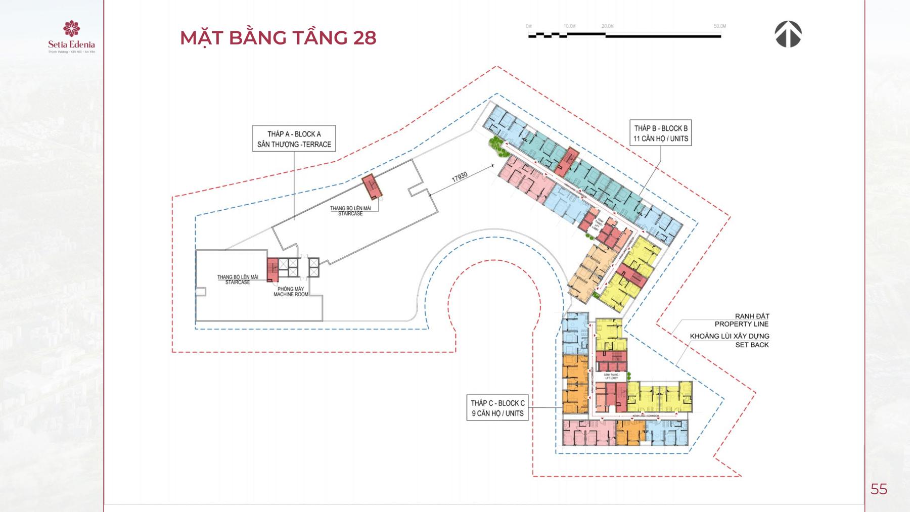Setia Edenia Mặt bằng Setia Edenia