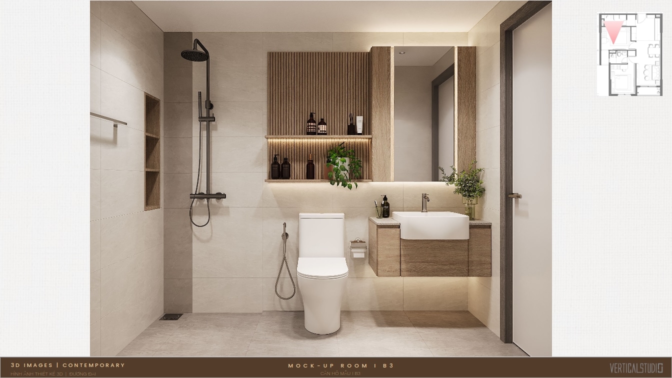 Thiết kế nhà mẫu 2 phòng ngủ thường The Aspira (2) Thiết kế nhà mẫu 2 phòng ngủ thường The Aspira (2)