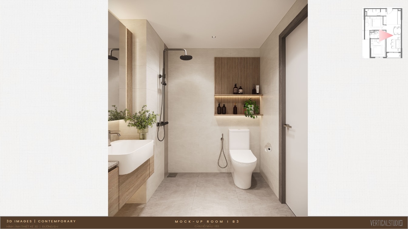 Thiết kế nhà mẫu 2 phòng ngủ thường The Aspira (3) Thiết kế nhà mẫu 2 phòng ngủ thường The Aspira (3)