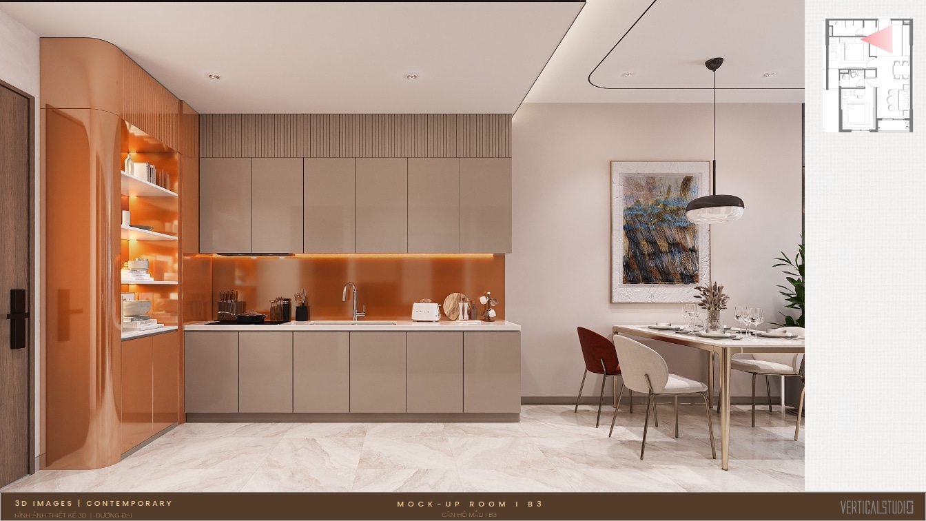 Thiết kế nhà mẫu 2 phòng ngủ thường The Aspira (5) Thiết kế nhà mẫu 2 phòng ngủ thường The Aspira (5)