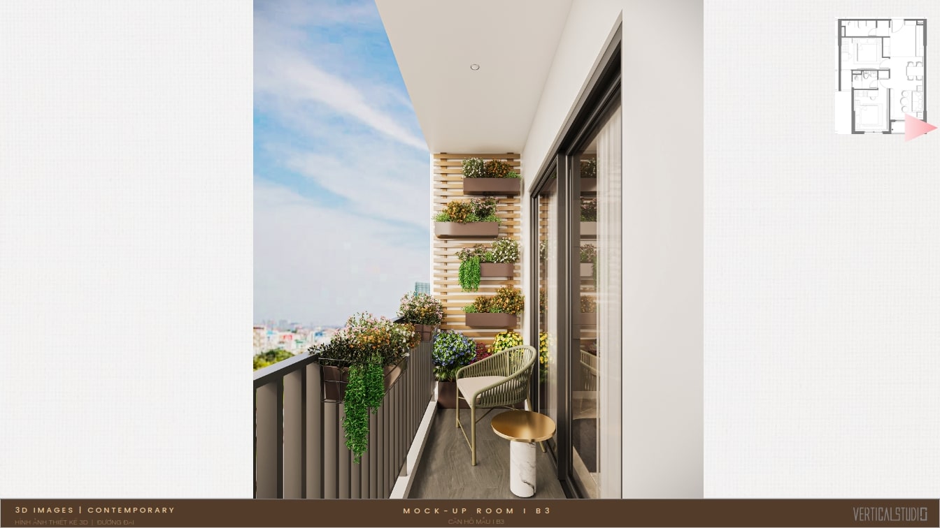 Thiết kế nhà mẫu 2 phòng ngủ thường The Aspira (6) Thiết kế nhà mẫu 2 phòng ngủ thường The Aspira (6)