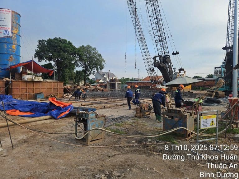 Tiến độ dự án ava center mới nhất