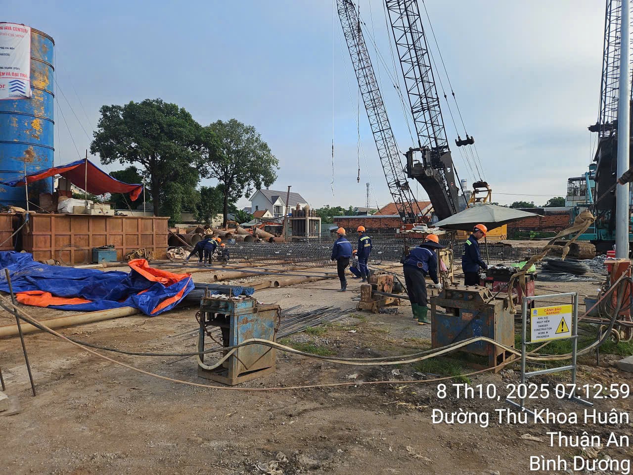 Tiến độ dự án ava center mới nhất