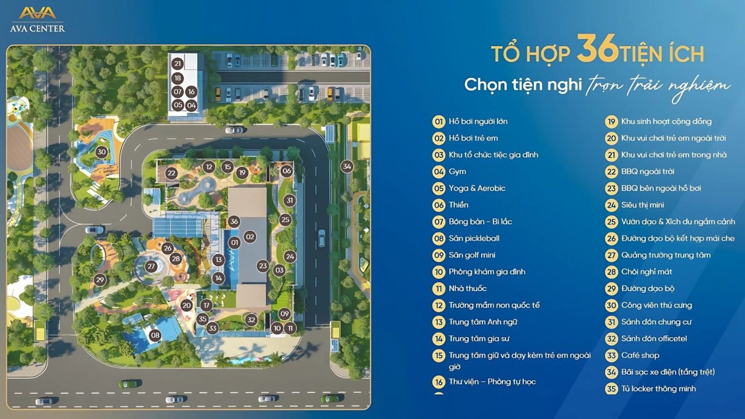 Tiện ích can hộ ava center
