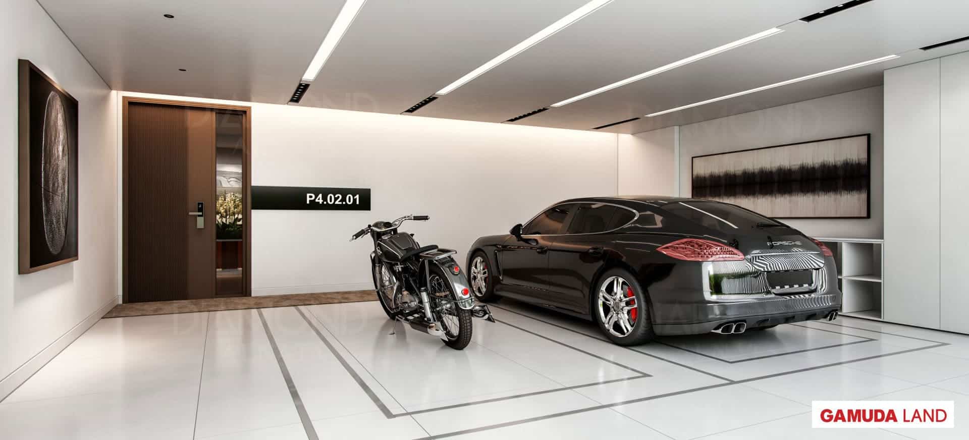 Căn hộ có chỗ đậu xe tận nhà Sky Link Villa Celadon City