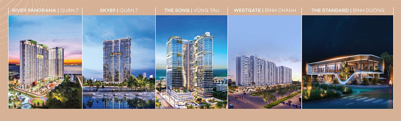 Các dự án nổi bật của chủ đầu tư An Gia đã triển khai Chủ đầu tư dự án căn hộ chung cư The Gió Riverside Bình Dương chủ đầu tư An Gia