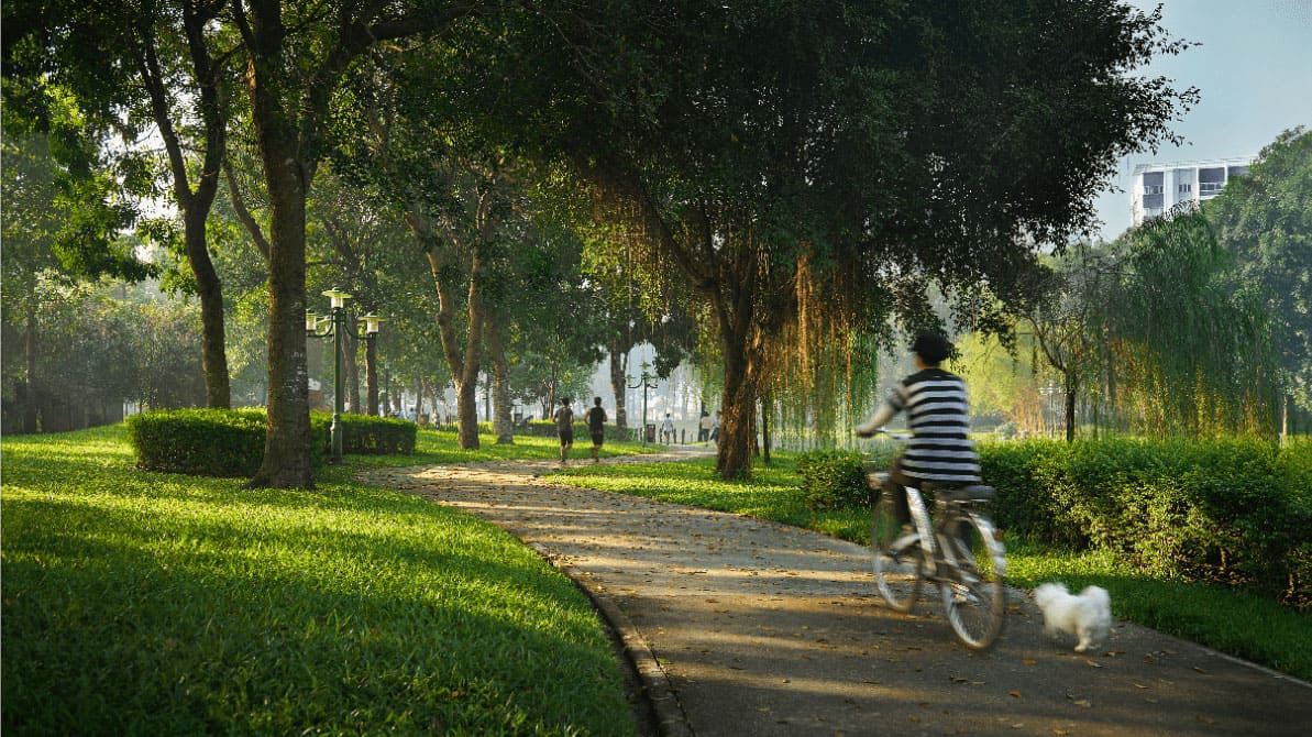 Công viên sinh thái giữa lòng đô thị Celadon Tân Phú