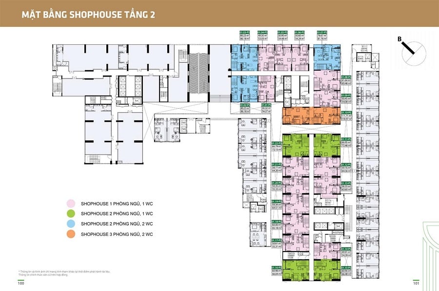 Mặt Bằng Tầng 2