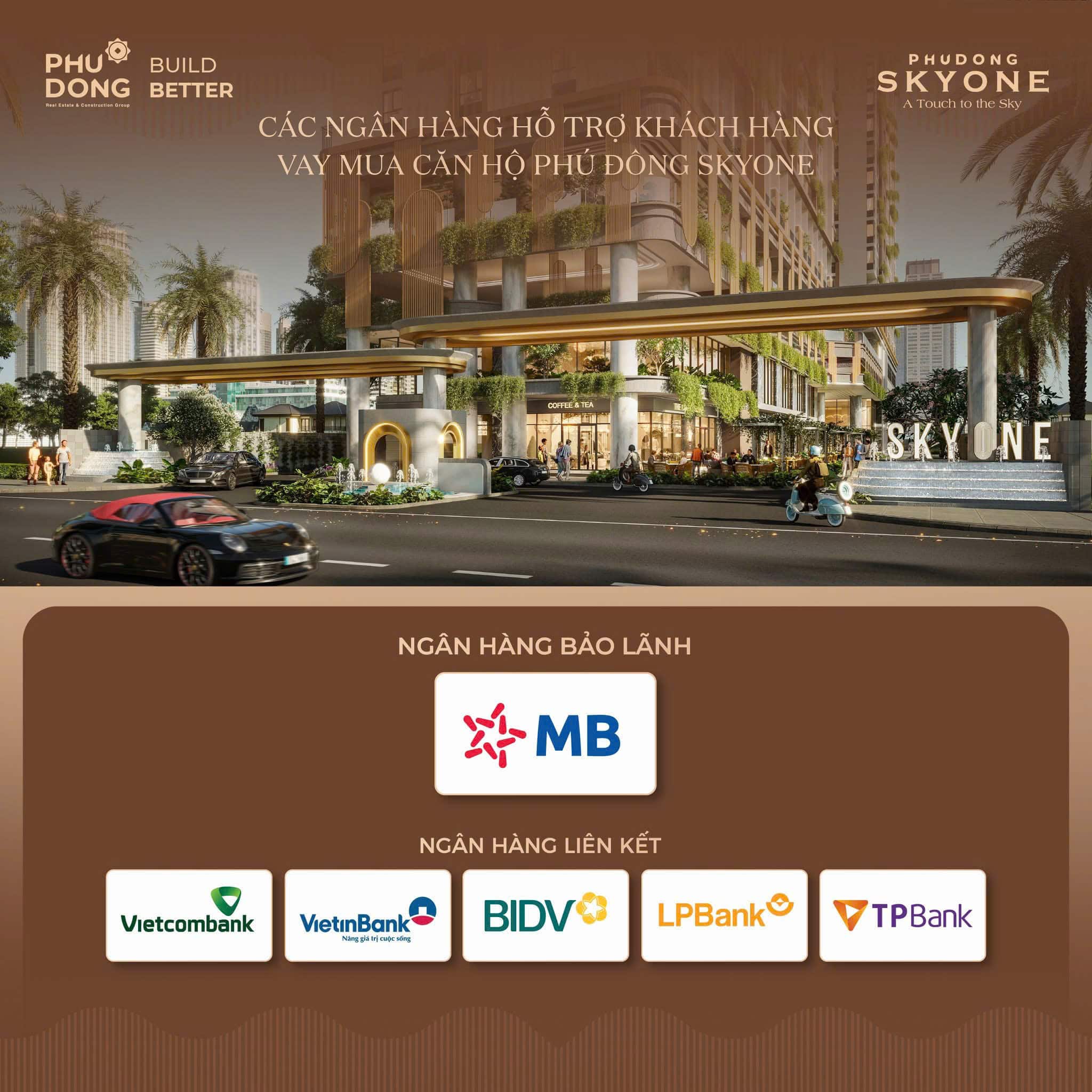 Ngân hàng cho vay dự án Phú Đông Skyone