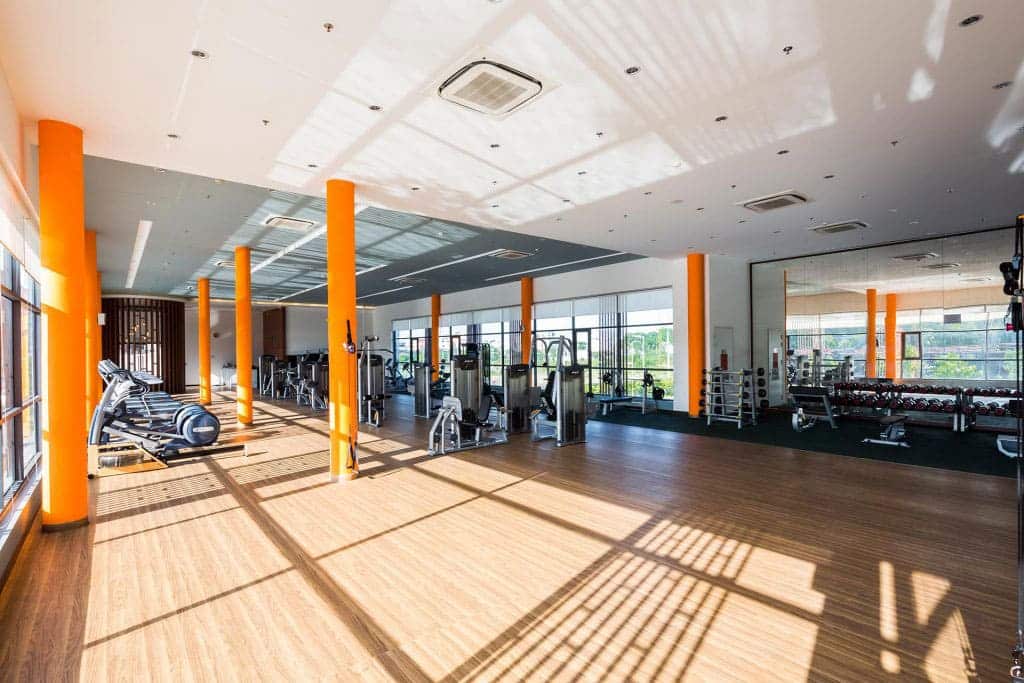 Phòng Gym tại Sports Club Celadon City
