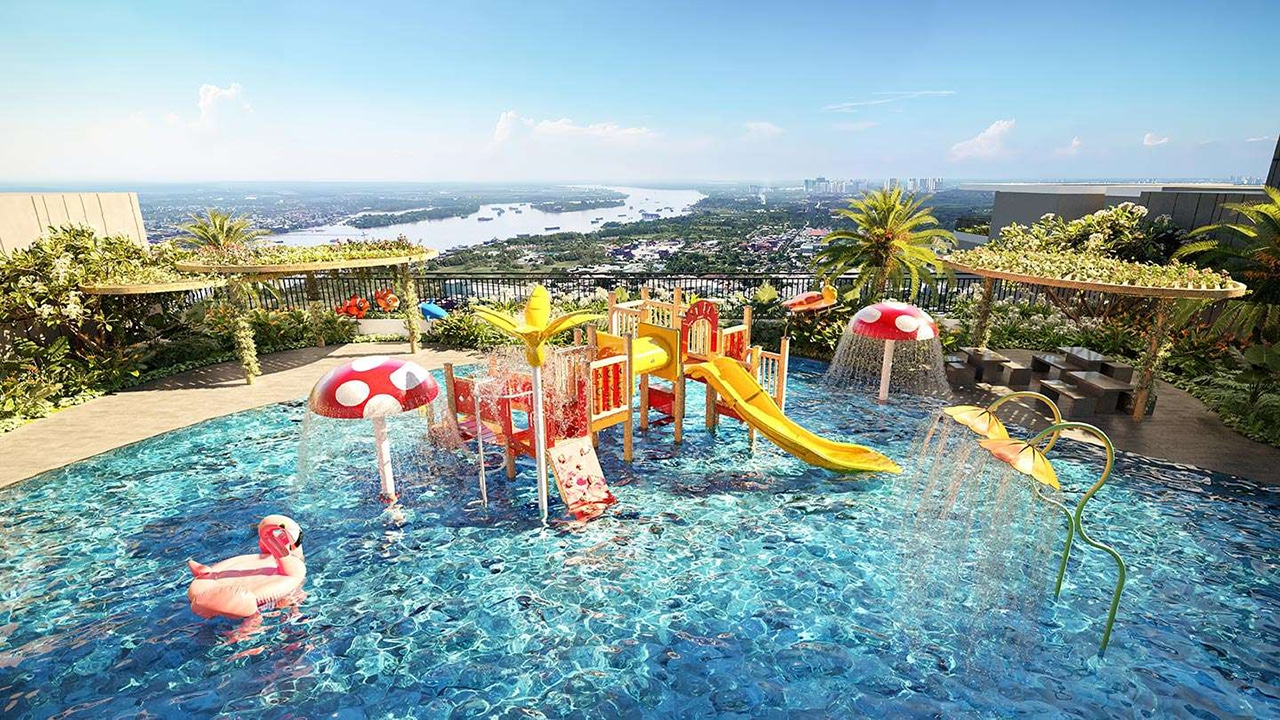 Tiện ích dự án căn hộ chung cư The Gió Riverside Bình Dương chủ đầu tư An Gia